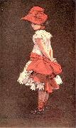 unknow artist The Little Parisienne Germany oil painting artist